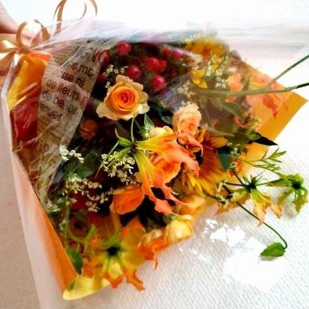 White rose bouquet